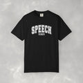 Speech Vibes, Unisex Comfort Colors Tee for SLP, SLPA, Speech Therapy