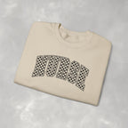 Nurse Checkered Gildan Unisex Heavy Blend™ Crewneck Sweatshirt for RN, LPN, GN, Nursing Students