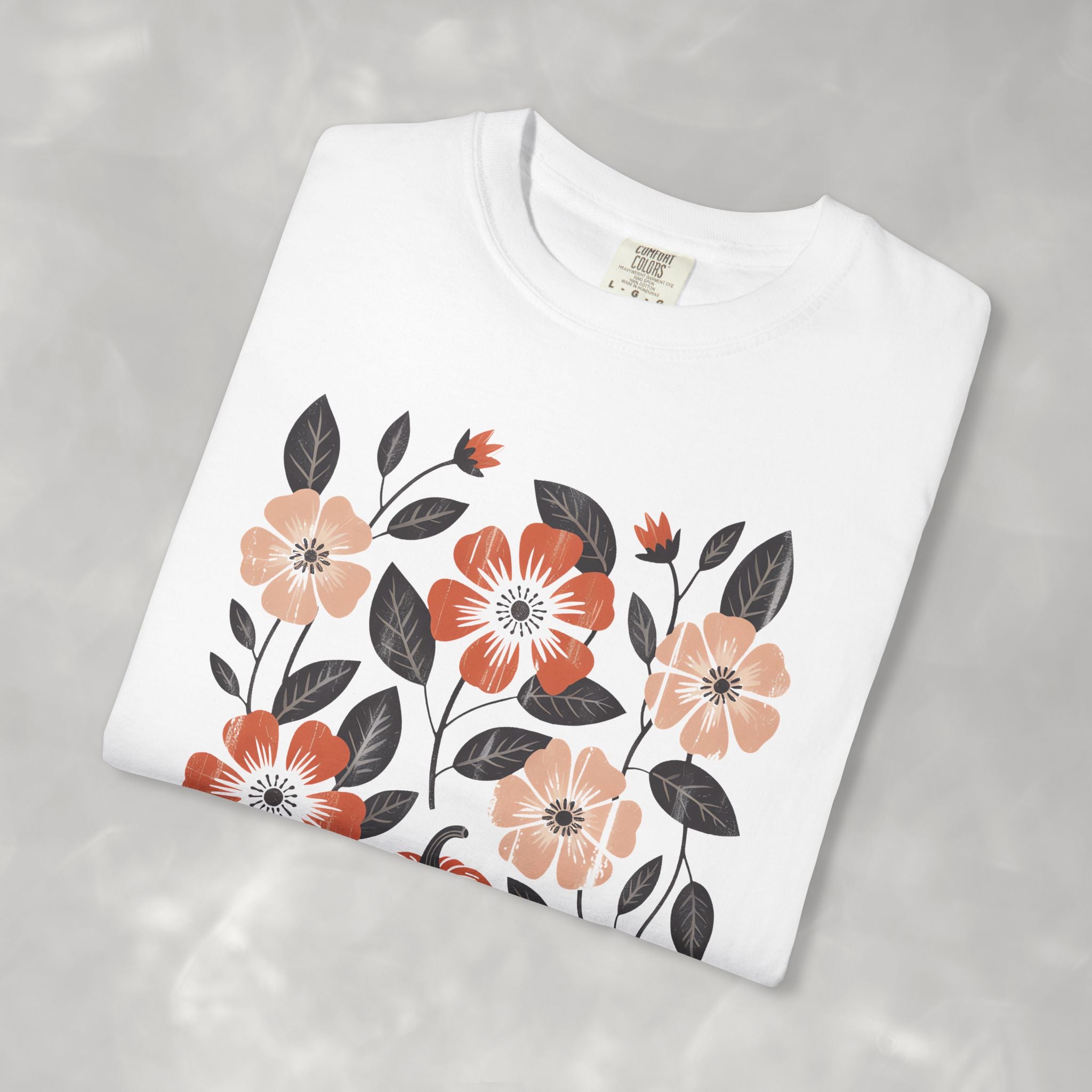 Boho Autumn, Vintage Fall Comfort Colors Tee
