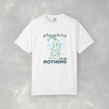 Preparing to do Nothing, Funny, Cute, Cat Lover Comfort Colors Tee
