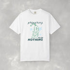 Preparing to do Nothing, Funny, Cute, Cat Lover Comfort Colors Tee