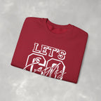 Let's Go Eagles, Eagles Sports, Team Spirit Gildan Unisex Heavy Blend™ Crewneck Sweatshirt