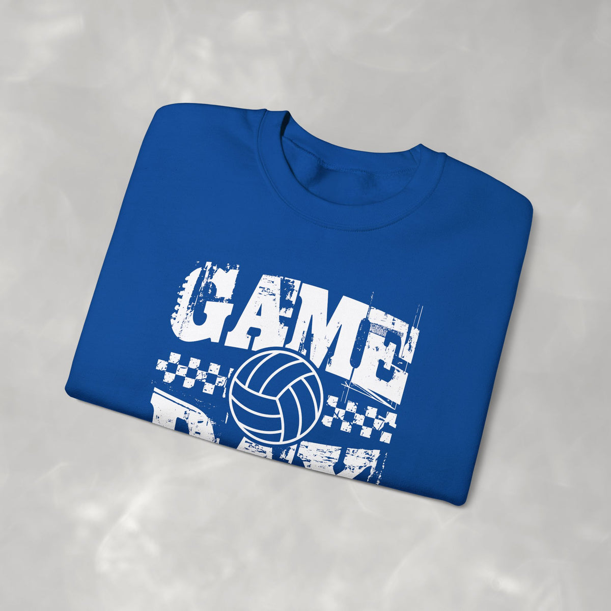 Retro Vintage Volleyball Game Day Gildan Unisex Heavy Blend™ Crewneck Sweatshirt