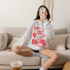 Football Season, Touchdown, Gameday, Cute Gildan Unisex Heavy Blend™ Crewneck Sweatshirt