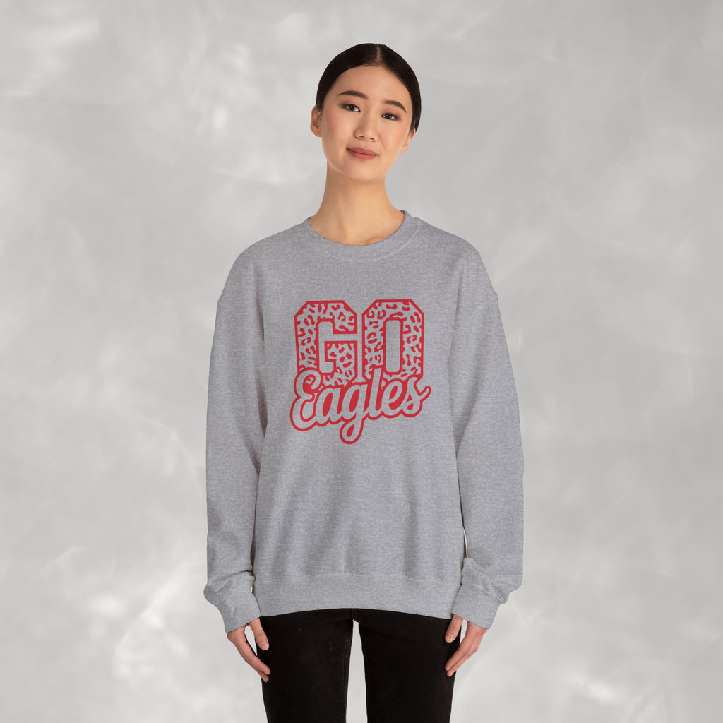Go Eagles, Eagle Pride, Team Spirit Gildan Unisex Heavy Blend™ Crewneck Sweatshirt