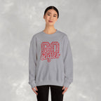 Go Eagles, Eagle Pride, Team Spirit Gildan Unisex Heavy Blend™ Crewneck Sweatshirt