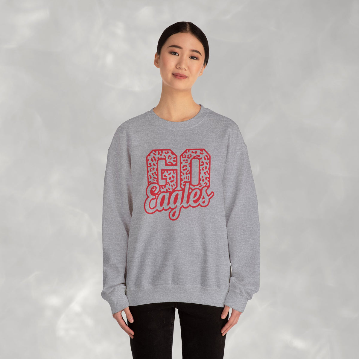 Go Eagles, Eagle Pride, Team Spirit Gildan Unisex Heavy Blend™ Crewneck Sweatshirt