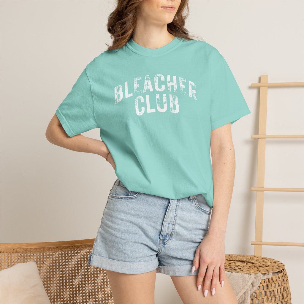 Bleacher Club, Funny Unisex Comfort Colors Tee for Sports Parents, Family