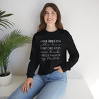 Autumn Vibes Gildan Unisex Heavy Blend™ Crewneck Sweatshirt for Fall, Thanksgiving, Festive