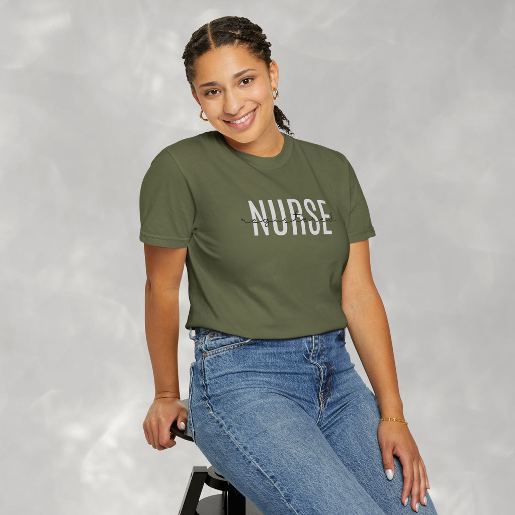 Registered Nurse Comfort Colors Unisex Garment-Dyed T-shirt for Men and Women