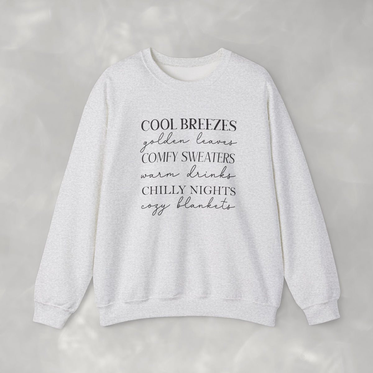 Autumn Vibes Gildan Unisex Heavy Blend™ Crewneck Sweatshirt for Fall, Thanksgiving, Festive