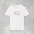Getting Lit Funny Fall Candle Gildan Unisex Softstyle T-Shirt