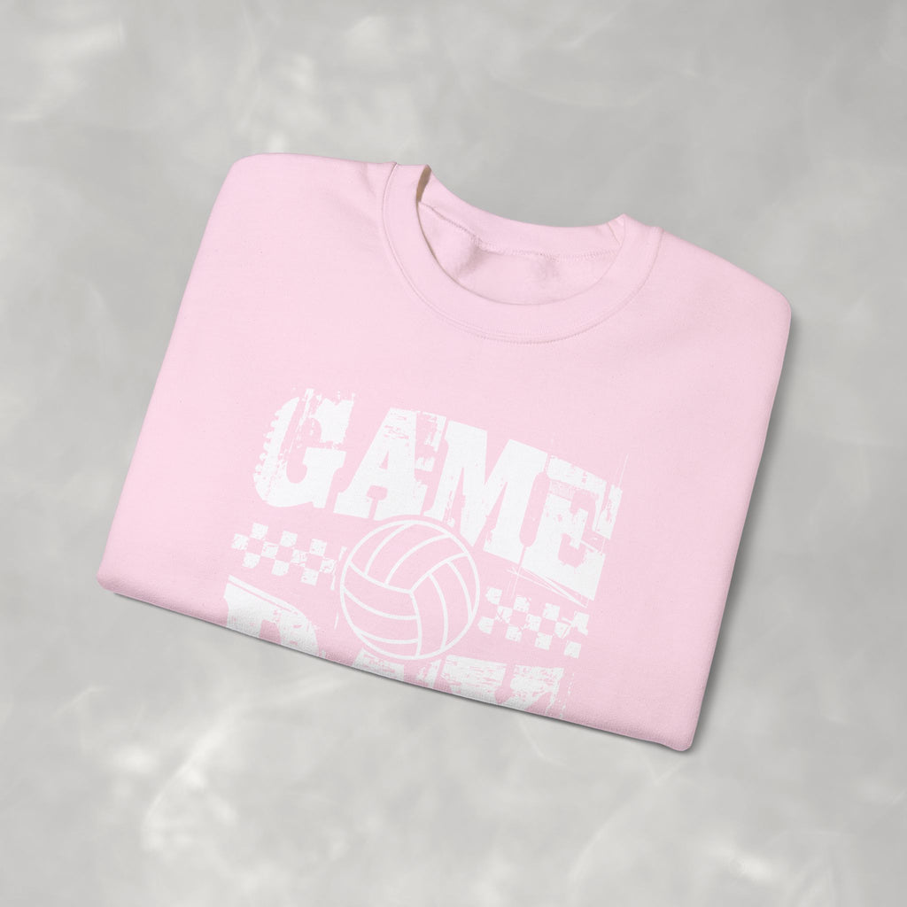 Retro Vintage Volleyball Game Day Gildan Unisex Heavy Blend™ Crewneck Sweatshirt