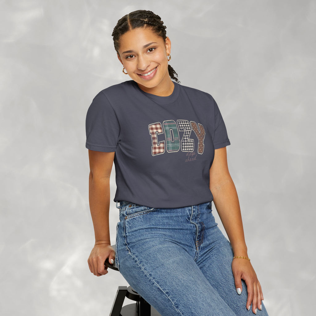 Cozy Day Ahead Comfort Colors Unisex Garment-Dyed T-shirt