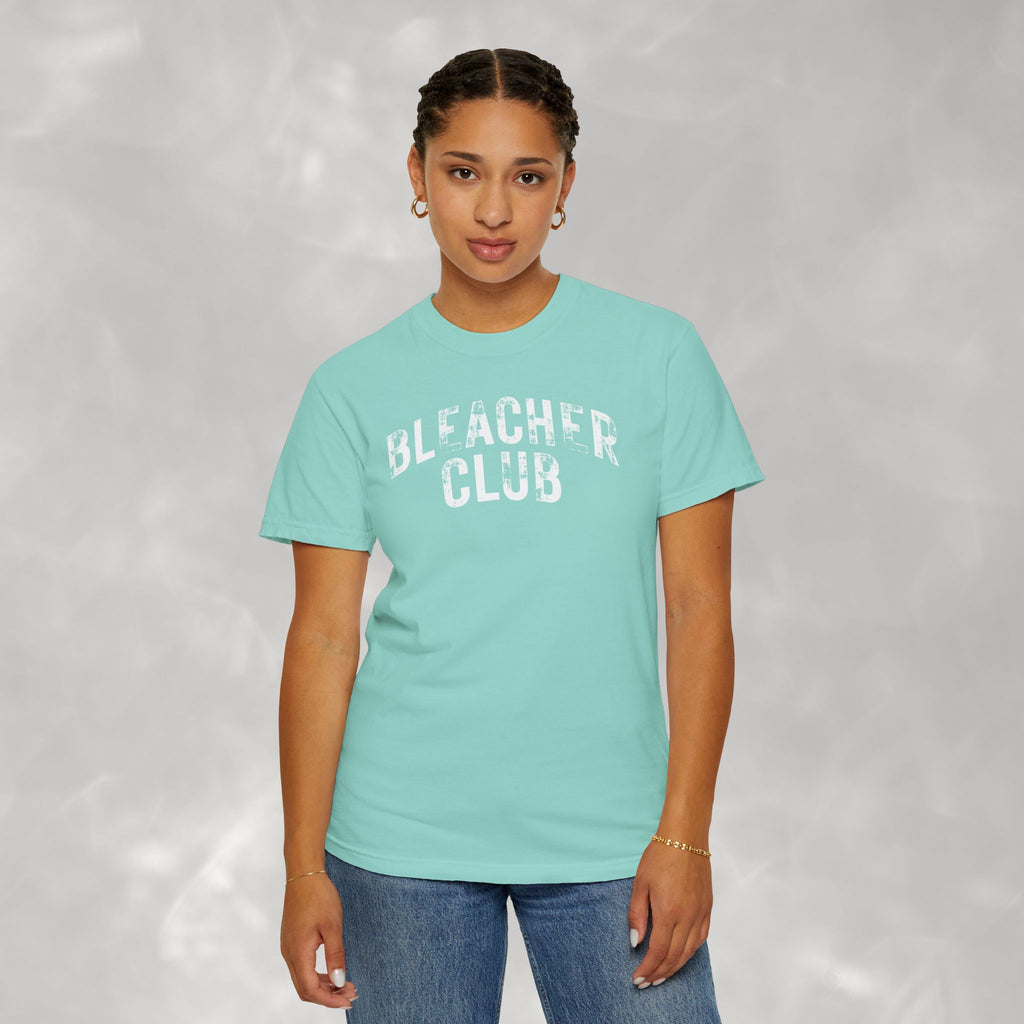 Bleacher Club, Funny Unisex Comfort Colors Tee for Sports Parents, Family