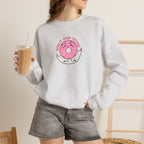 Donut Stop Trying, Funny Cute Motivational Gildan Unisex Heavy Blend™ Crewneck Sweatshirt