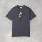 Spooky Retro Ghost Babe Unisex Comfort Colors Tee