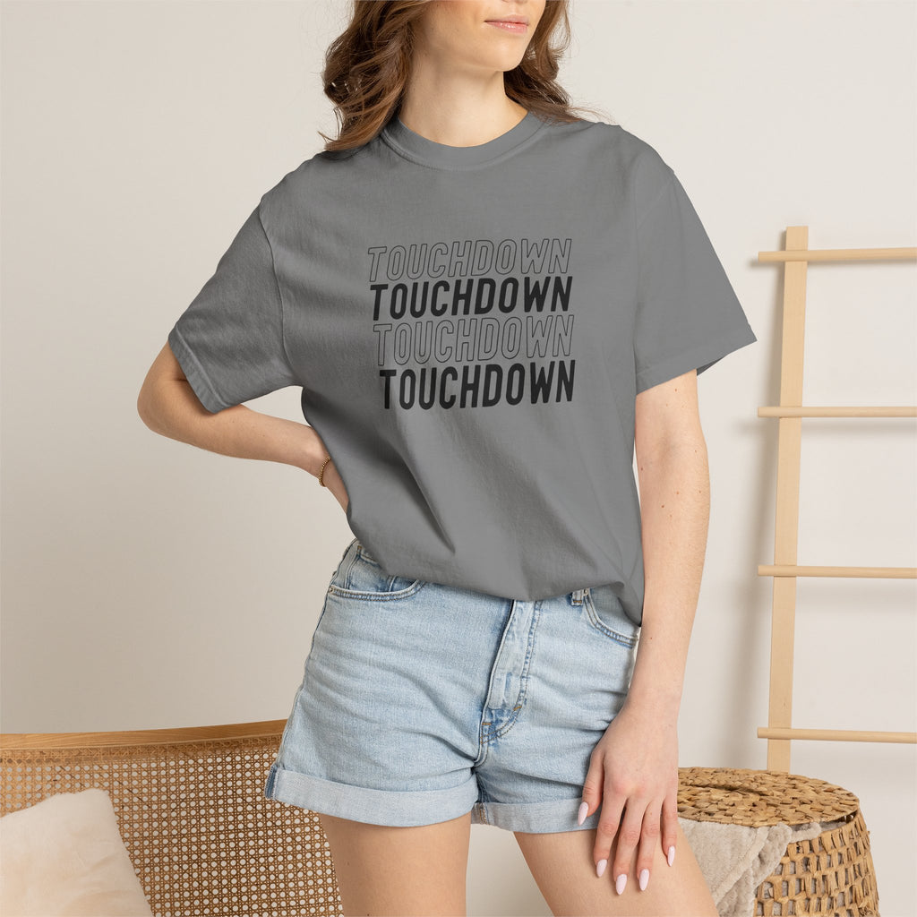 Touchdown Unisex Football Comfort Colors Tee