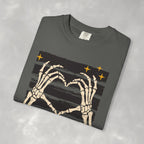 Spooky Skeleton Hands, Cute Halloween Comfort Colors Tee