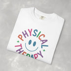 Physical Therapy, Cute Playful Smile, PT, PTA Unisex Comfort Colors Tee
