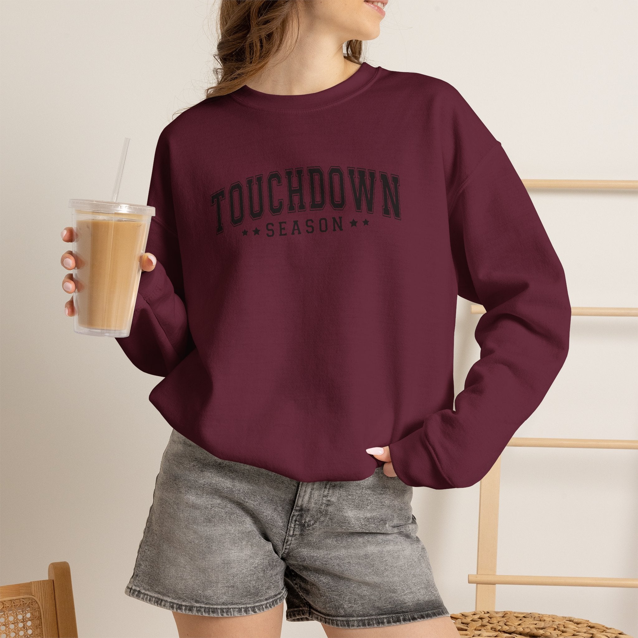 Touchdown Season Unisex Gildan Heavy Blend™ Crewneck Sweatshirt