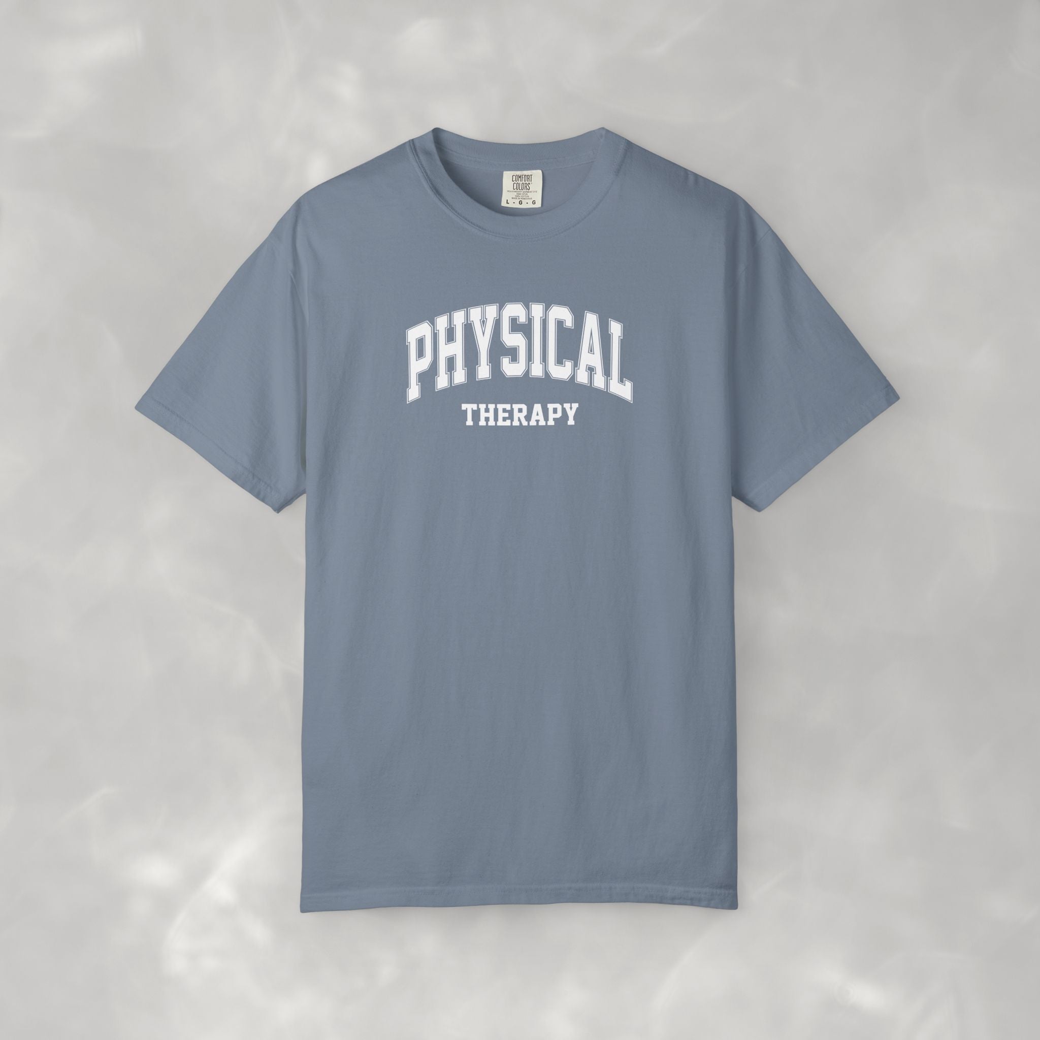Physical Therapy, Therapist Classic Varsity Style Comfort Colors Tee