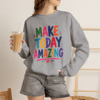 Make Today Amazing, Gildan Unisex Heavy Blend™ Crewneck Sweatshirt