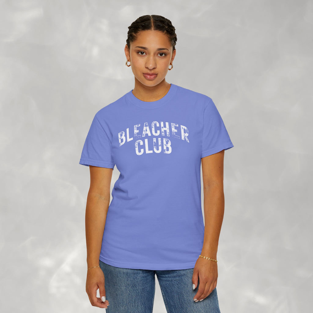 Bleacher Club, Funny Unisex Comfort Colors Tee for Sports Parents, Family