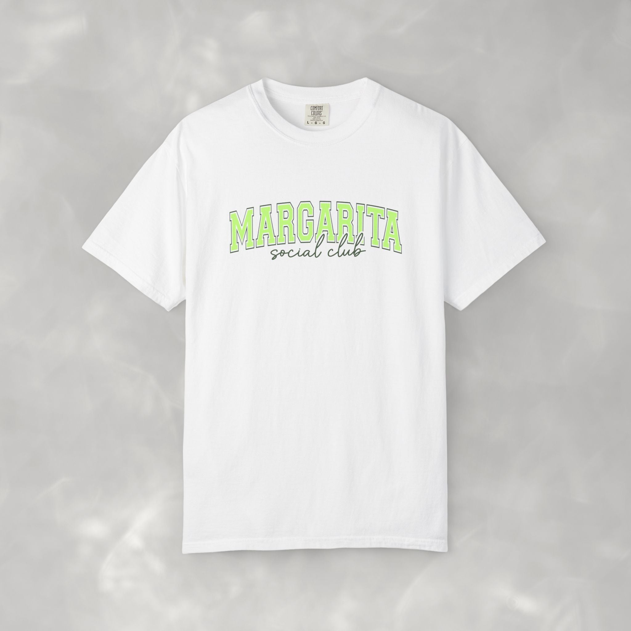 Margarita Social Club, Funny, Summer, Vacation Comfort Colors Tee