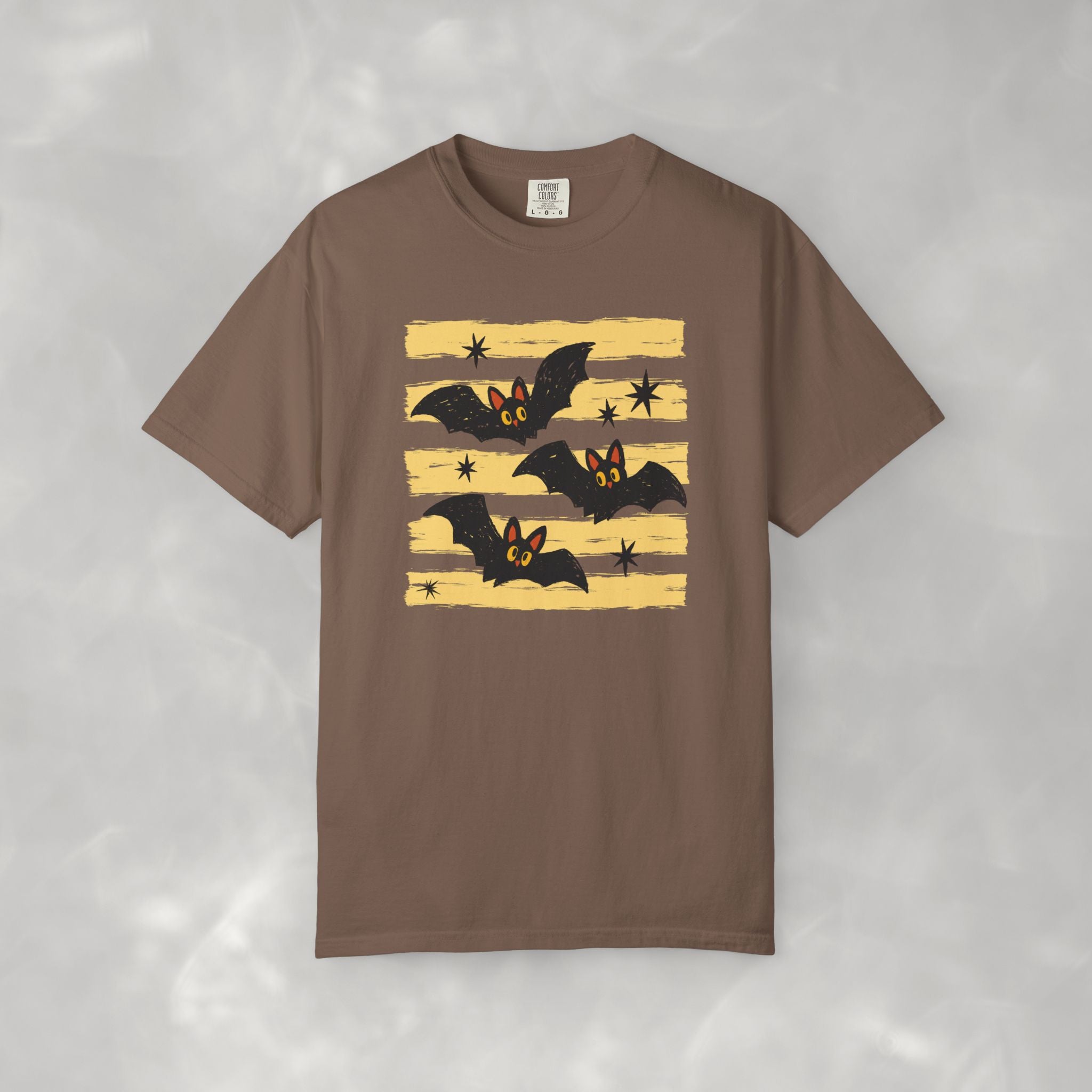 Cute Halloween Bats, Unisex Comfort Colors Tee