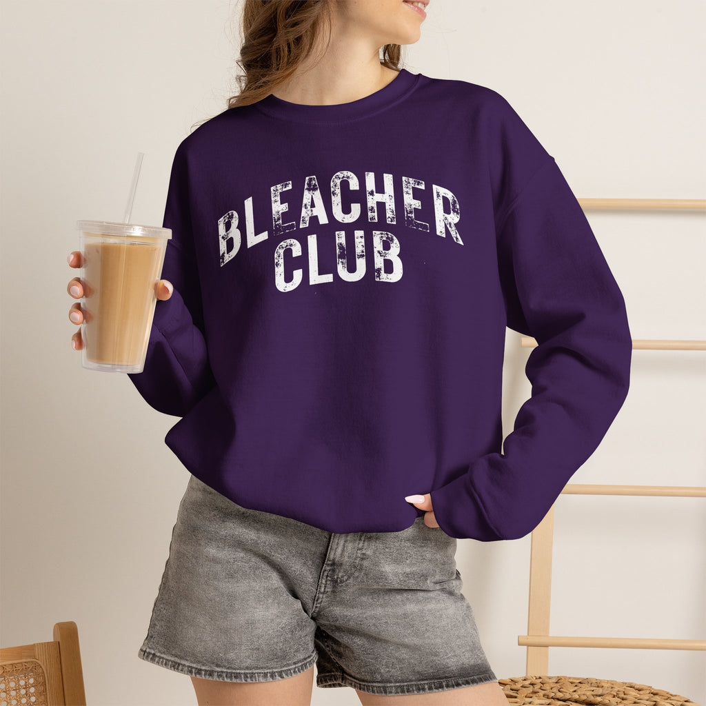 Bleacher Club, Funny Unisex Heavy Blend™ Crewneck Sweatshirt for Sports Parents, Family