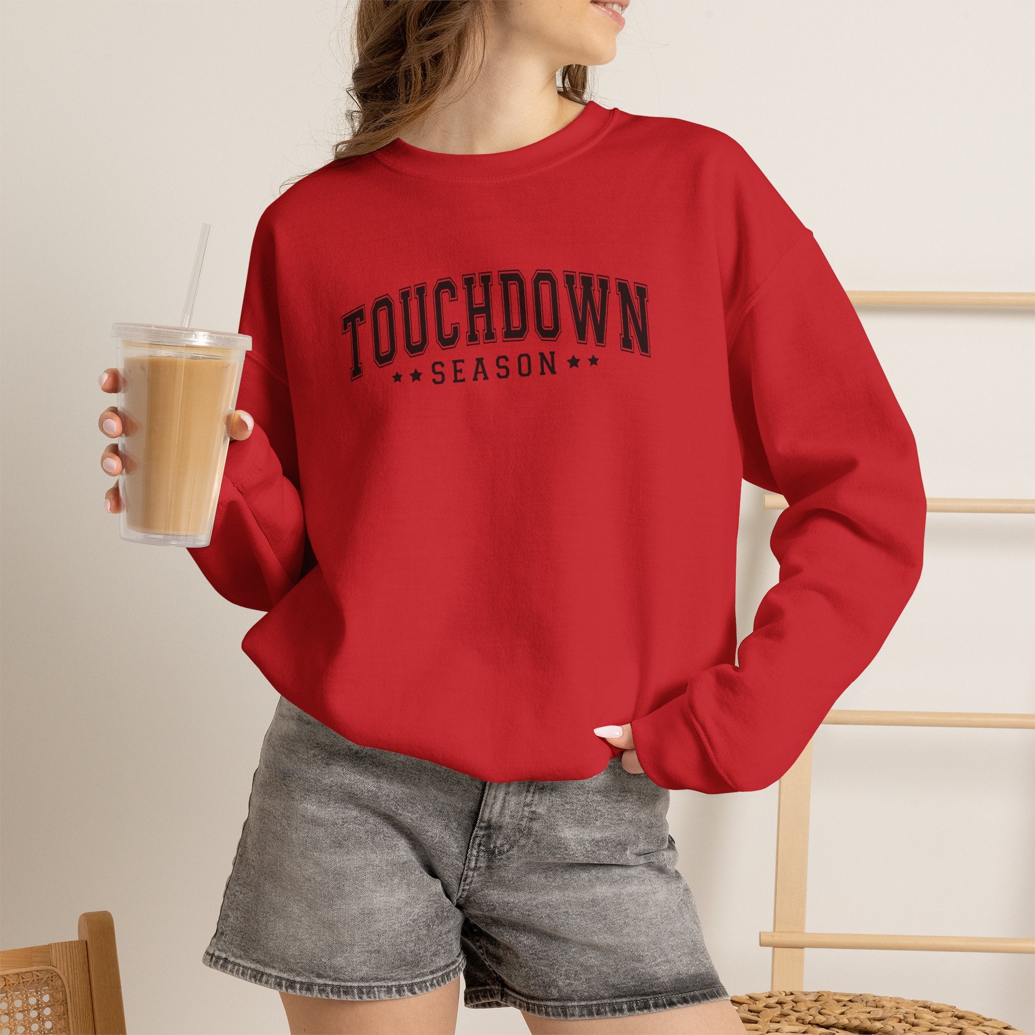 Touchdown Season Unisex Gildan Heavy Blend™ Crewneck Sweatshirt