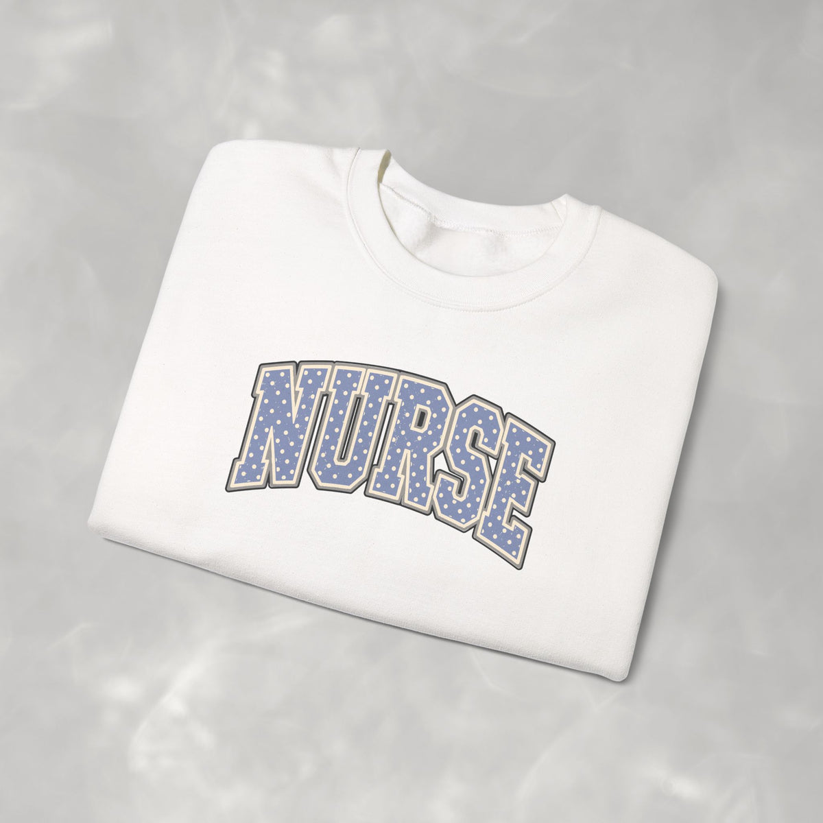 Nurse Vasity Polka Dot Gildan Unisex Heavy Blend™ Crewneck Sweatshirt
