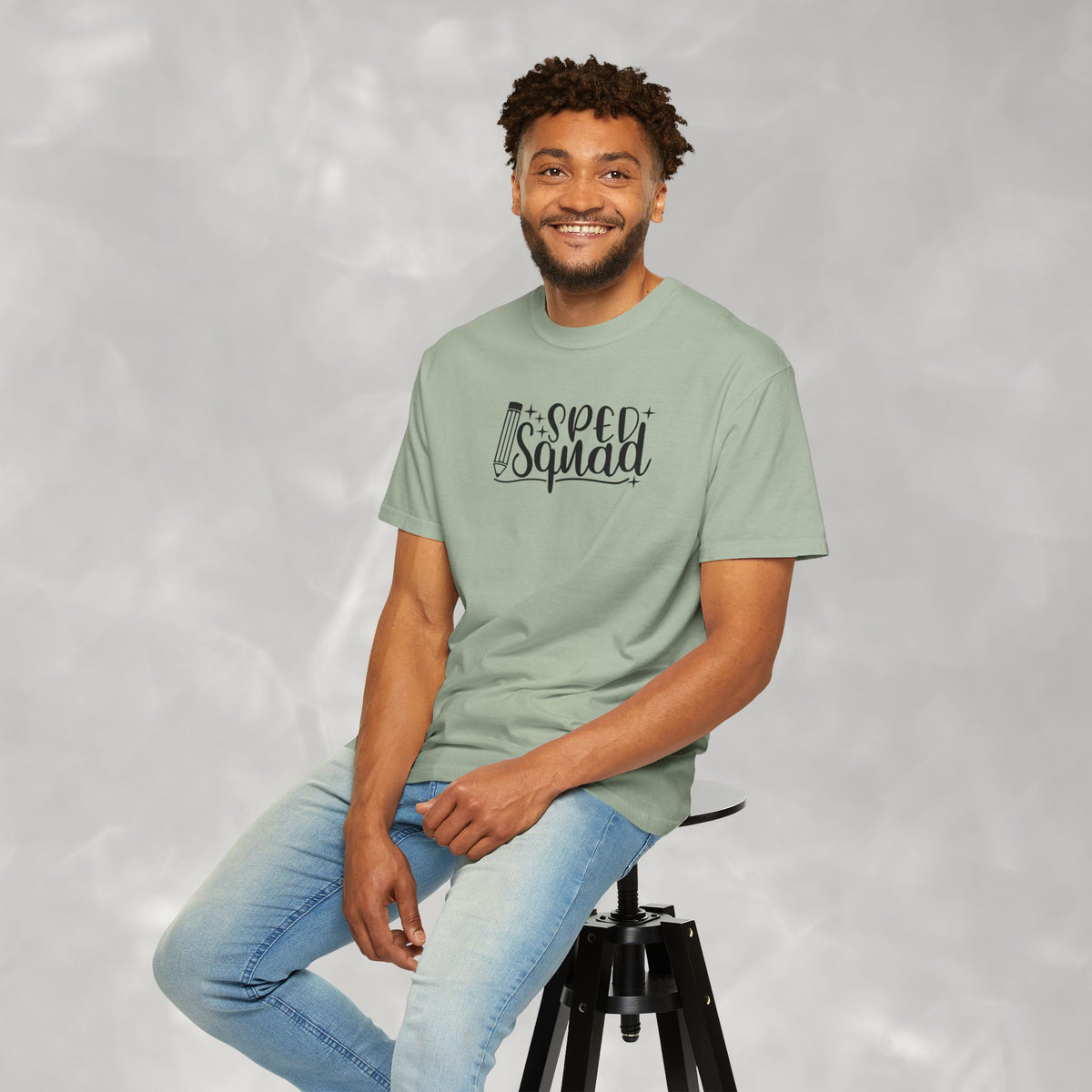 SPED Squad Comfort Colors Gildan Unisex Garment-Dyed T-shirt for Educators, Teachers, Paraprofessionals