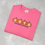 COTA Fall Pumpkins Comfort Colors Garment-Dyed T-shirt for Occupational Therapy Assistants