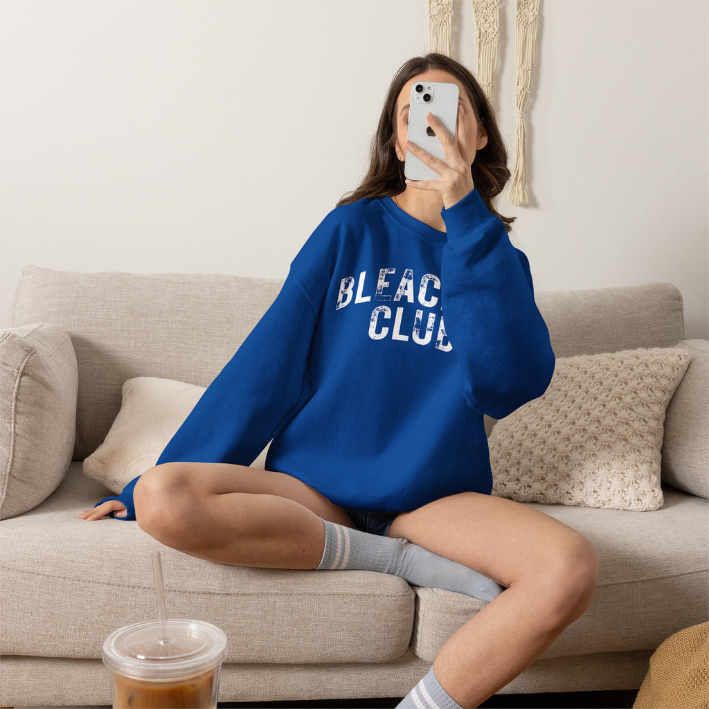 Bleacher Club, Funny Unisex Heavy Blend™ Crewneck Sweatshirt for Sports Parents, Family