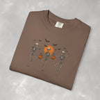 Dancing Skeletons, Cute Halloween Comfort Colors Tee
