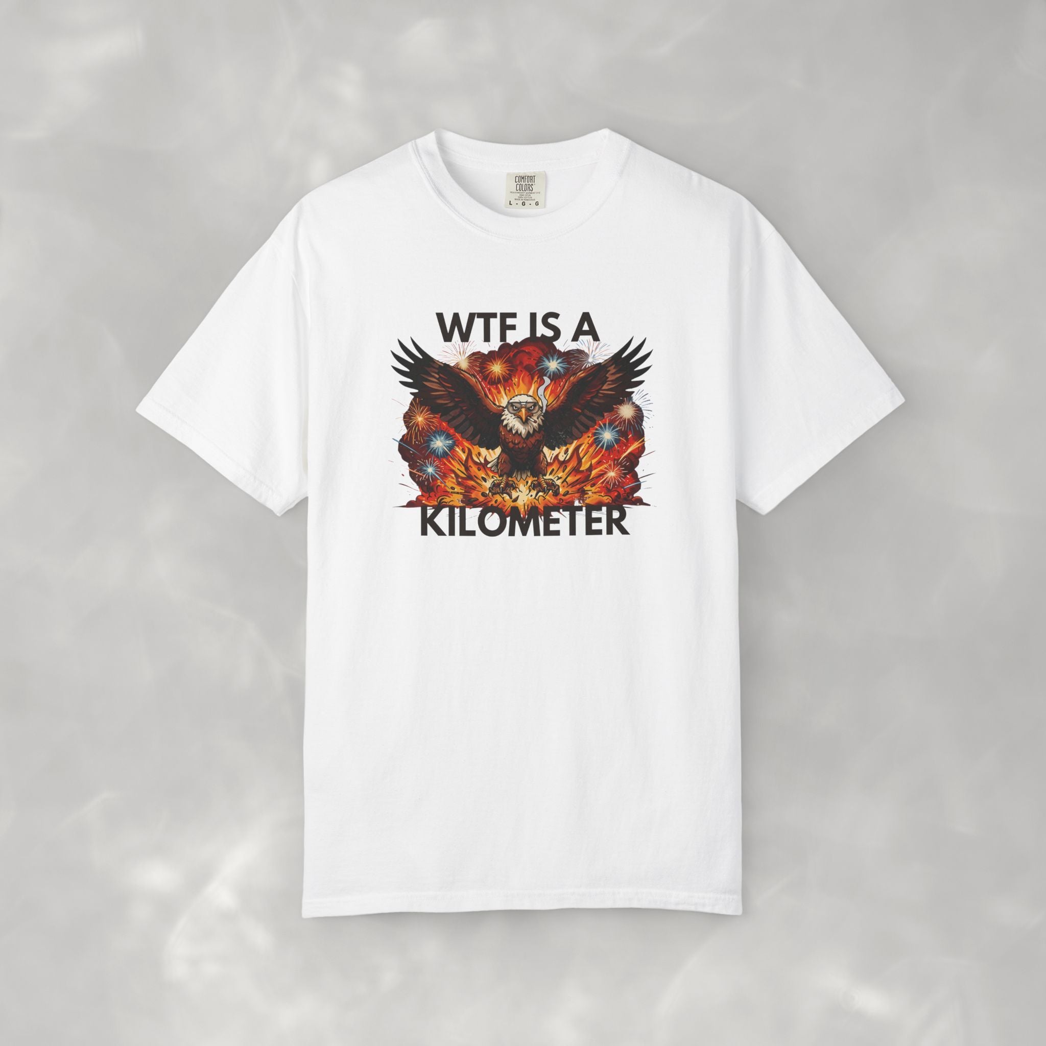 WTF Is A Kilometer Funny Unisex CC Tee, 4th of July, Independence Day Shirt