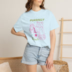 Purrfect Pour, Funny, Coffee, Cat Lover Comfort Colors Tee