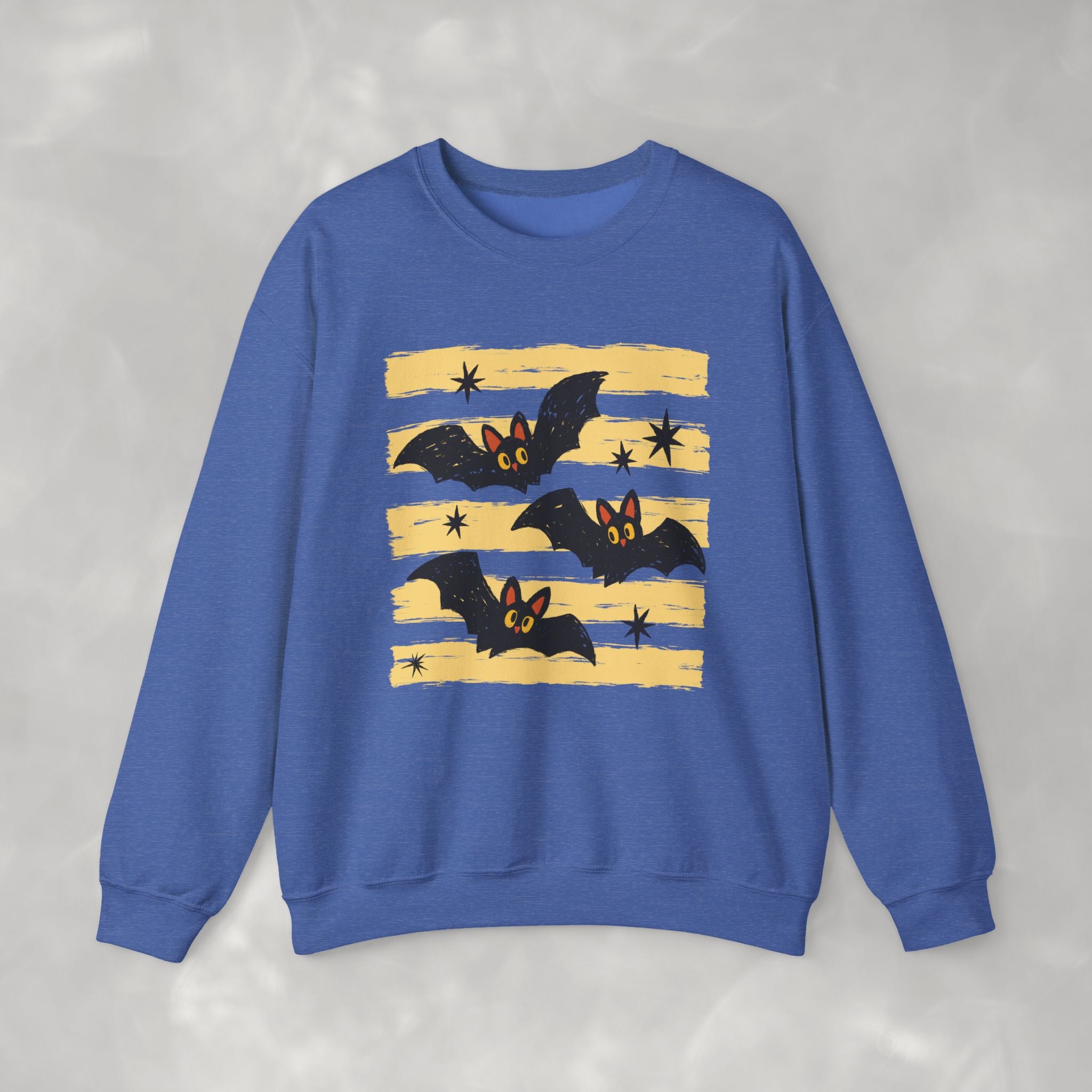Cute Halloween Bats, Gildan Unisex Heavy Blend™ Crewneck Sweatshirt
