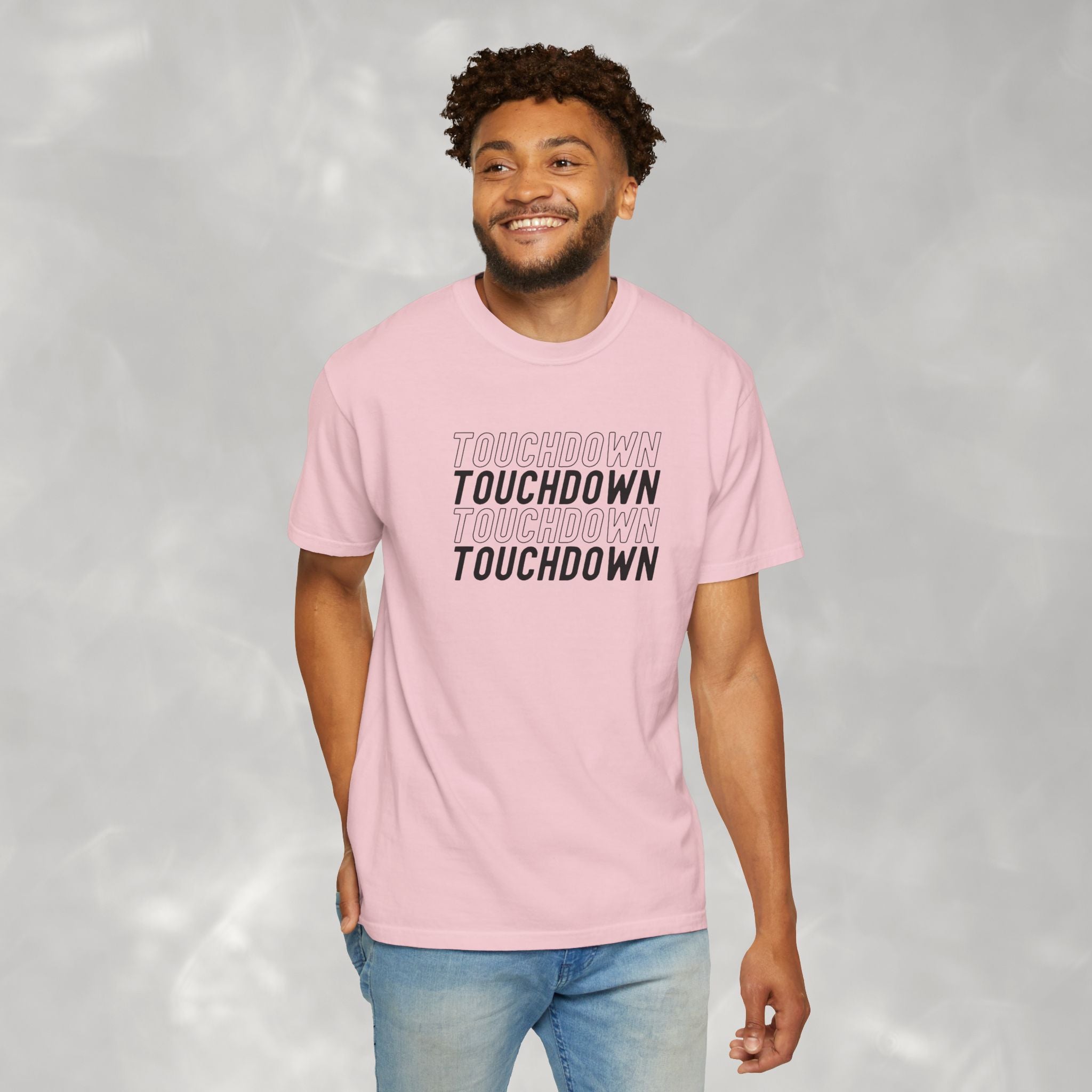 Touchdown Unisex Football Comfort Colors Tee