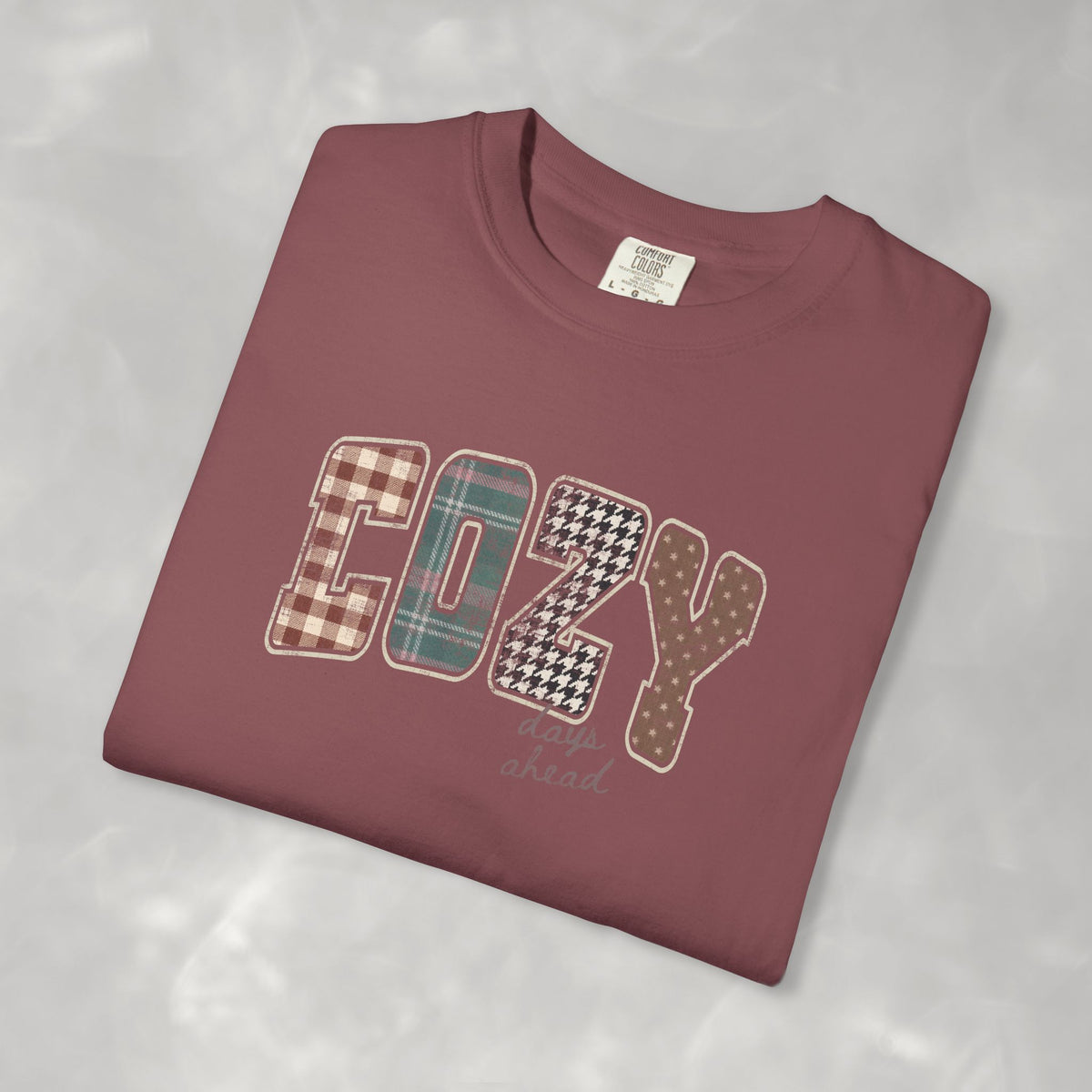 Cozy Day Ahead Comfort Colors Unisex Garment-Dyed T-shirt