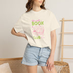 Late Night Book Club, Comfort Colors Book Lover, Reader Tee for Women,