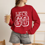 Let's Go Eagles, Eagles Sports, Team Spirit Gildan Unisex Heavy Blend™ Crewneck Sweatshirt