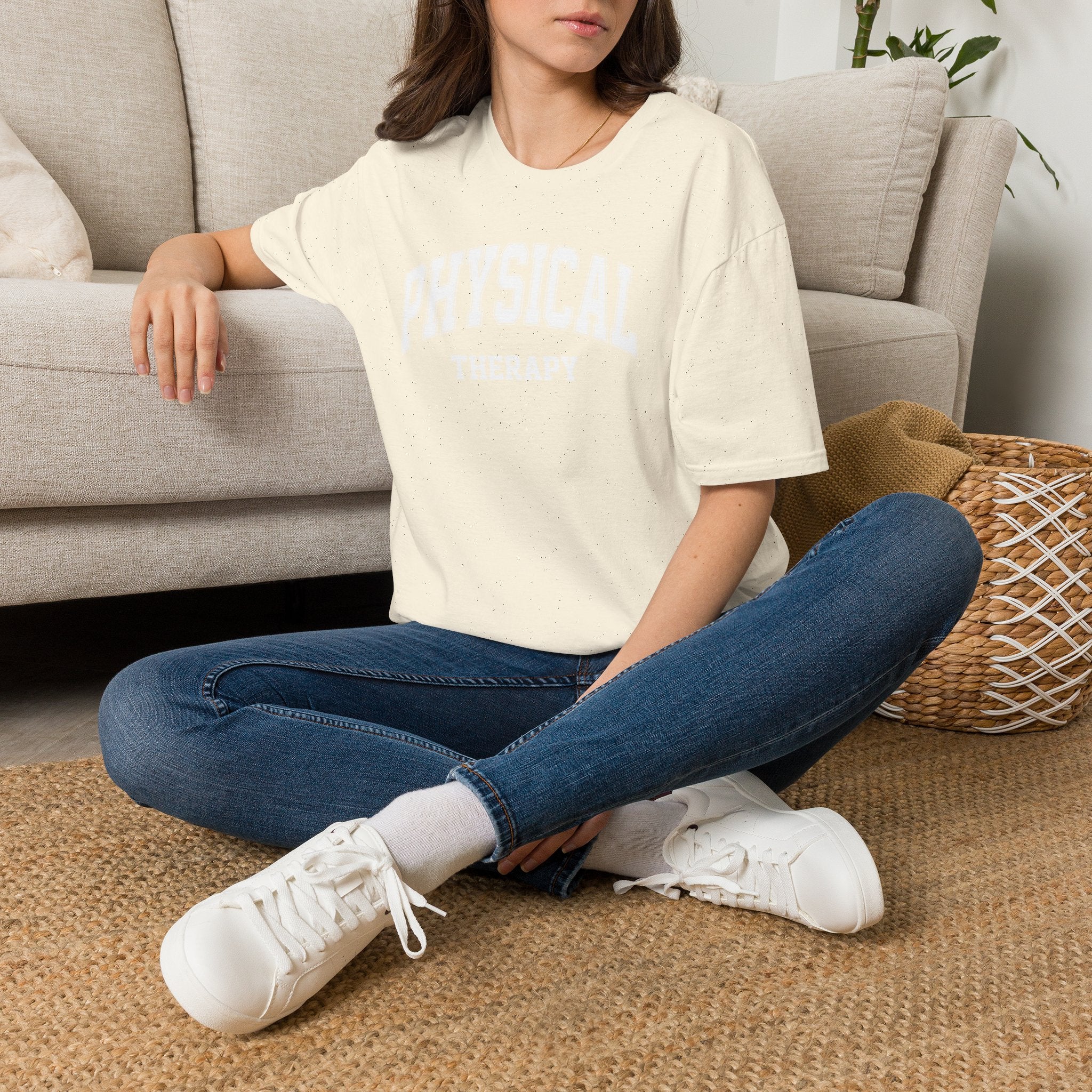 Physical Therapy, Therapist Varsity Style Gildan Unisex Softstyle T-Shirt