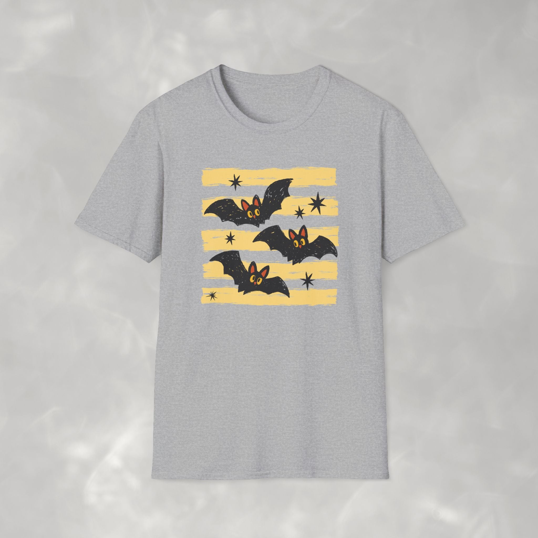 Cute Halloween Bats, Gildan Unisex Softstyle T-Shirt