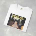 Custom High School Senior 2027 Comfort Colors Tee, Shirt for Parent's, Family of 2027 Graduates, High School Sports, Choir, Theater, Band