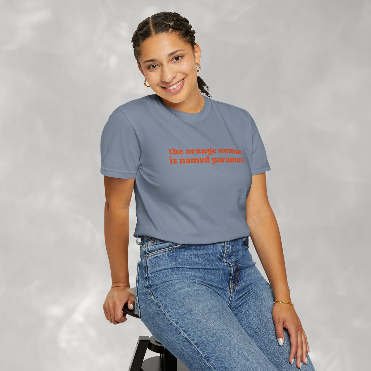 Funny The Orange Woman Band Inspired Comfort Colors Tee