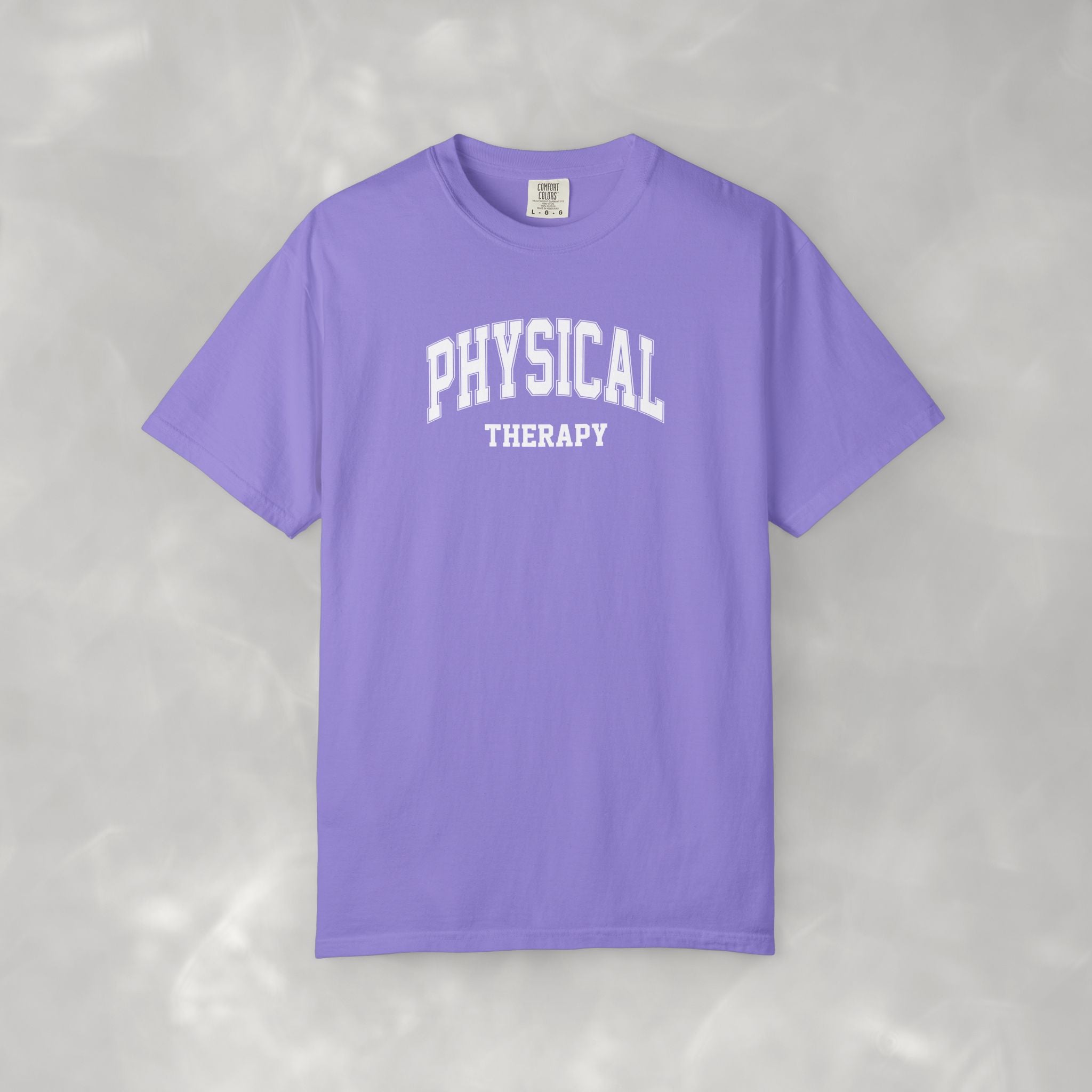 Physical Therapy, Therapist Classic Varsity Style Comfort Colors Tee