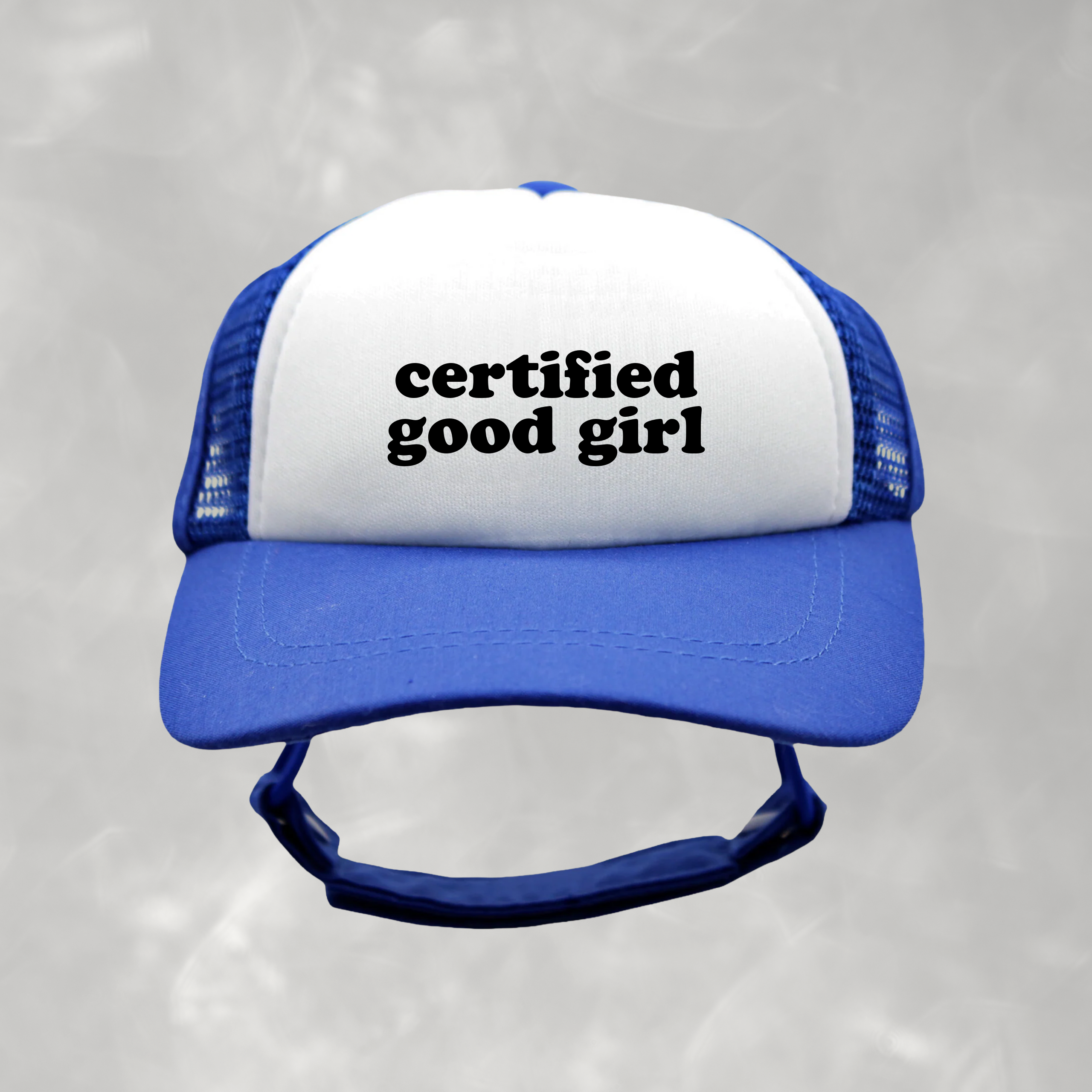 Certified Good Girl Dog Foam Trucker Hat